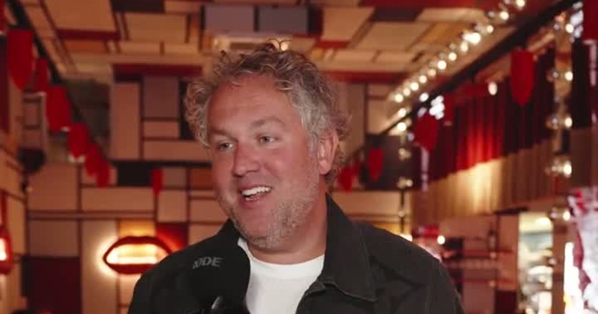 Sander van Liempt tijdens een interview op een Transduce-event